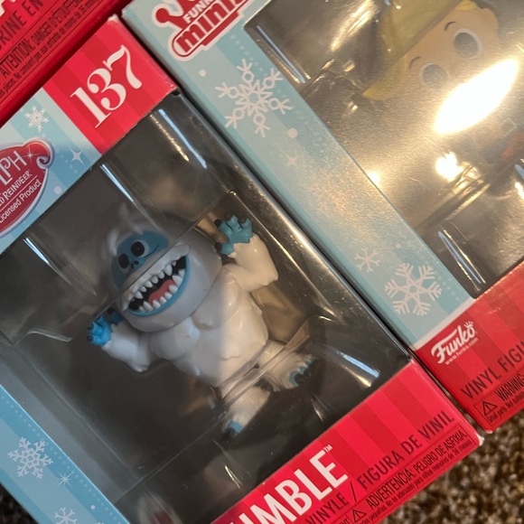 Funko Rudolph the Red-Nosed Reindeer Vinyl Figures X5 - Picture 5 of 10